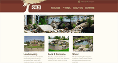 Desktop Screenshot of gandslandscape.com